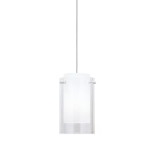 FreeJack Mini Echo Clear Glass Translucent Cylinder Pendant - 12v Halogen