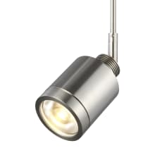 Tellium Single Light 4" Wide FreeJack LED Accent Light Ceiling Fixture - 12" Drop