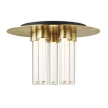 Kola 5 Light 13" Wide LED Flush Mount Ceiling Fixture - 277