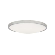 Vance Convertible 13" Wide Integrated LED Flush Mount Ceiling Fixture / Wall Sconce with a Frosted Glass Shade - 277V