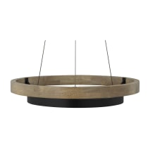 Grace 24" Wide LED Ring Chandelier