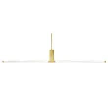 Phobos 66" Wide LED Linear Chandelier