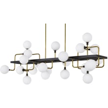 Viaggio 25 Light 56" Wide Linear Chandelier