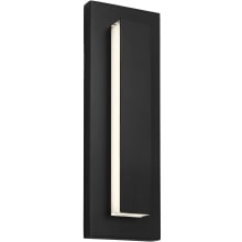 Aspen 15" Tall LED Outdoor Wall Sconce