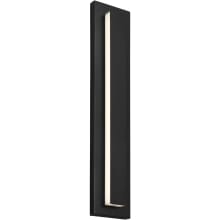 Aspen 26" Tall LED Outdoor Wall Sconce