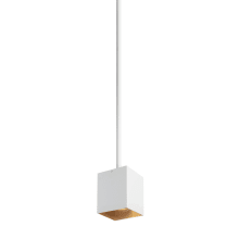 Exo 6-1/8" Tall Integrated LED Mini Pendant with 12" Stem, 30 Degree Optics