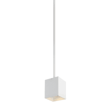 Exo 6-1/8" Tall Integrated LED Mini Pendant with 24" Stem, 20 Degree Beam Spread