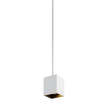 Exo 6-1/8" Tall Integrated LED Mini Pendant with 24" Stem, 30 Degree Optics