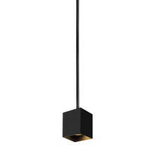 Exo 6-1/8" Tall Integrated LED Mini Pendant with 36" Stem, 60 Degree Optics