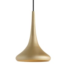 Noema Single Light 9-21/32" Wide Mini Pendant with 5" Flush Mount Canopy