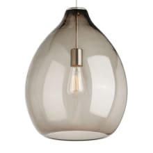 Quinton 16" Wide Single Light Pendant with Glass Shade