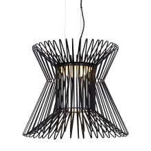 Syrma Single Light 21-1/2" Wide Line-Voltage Suspension LED Pendant