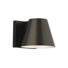 Bowman Single Light 6" High Integrated LED Outdoor Wall Sconce