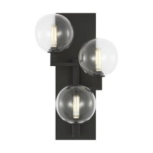 Gambit Single Light 10-11/16" Wide LED Wall Sconce with Glass Globe Shades