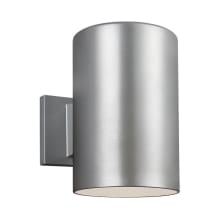 Outdoor Cylinders 9" Tall Outdoor Wall Sconce