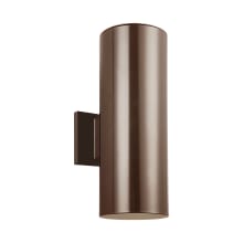 14" Tall LED Outdoor Wall Sconce