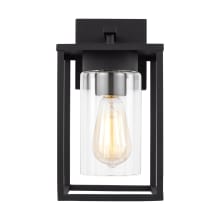 Vado 12" Tall Wall Sconce with Clear Glass Shade