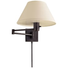 VC Classic 11" High Wall Sconce with Linen Shade