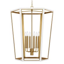 Curt 6 Light 27" Wide Taper Candle Chandelier