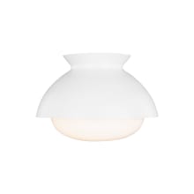 Lucerne 9" Wide Flush Mount Ceiling Fixture