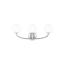 Galassia 3 Light 23" Wide Bathroom Vanity Light