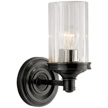 Ava 9-1/4" High Wall Sconce with Crystal Shade