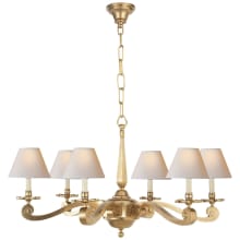 Myrna 33" Shaded Chandelier by Alexa Hampton