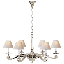 Myrna 33" Shaded Chandelier by Alexa Hampton