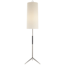 Frankfort 60" Floor Lamp with Linen Shade by AERIN