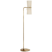 Clarkson 58" Floor Lamp with Linen Shade by AERIN
