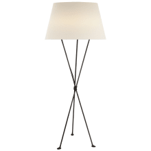 Lebon 62" Floor Lamp with Linen Shade by AERIN