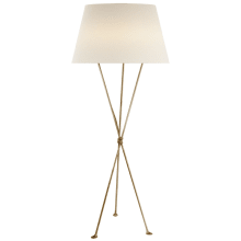 Lebon 62" Floor Lamp with Linen Shade by AERIN