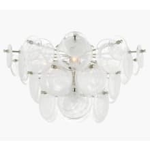 Loire 5 Light 21" Wide Semi-Flush Ceiling Fixture