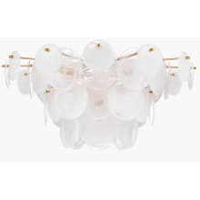 Loire 10 Light 34" Wide Flush Mount Ceiling Fixture