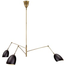 Sommerard 62" Large Triple Arm Chandelier by AERIN