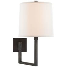 Aspect 18-1/2" High Wall Sconce with Linen Shade