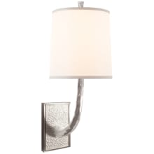 Lyric Branch 19" High Wall Sconce with Silk Shade