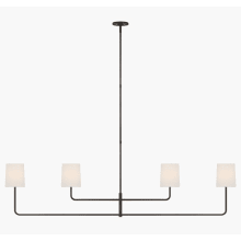 Go 4 Light 70" Wide Linear Chandelier