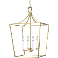 Southold 4 Light 18" Wide Taper Candle Pendant