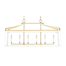 Carlow 6 Light 48" Wide Taper Candle Chandelier