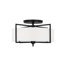 Perno 3 Light 20" Wide Semi-Flush Drum Ceiling Fixture