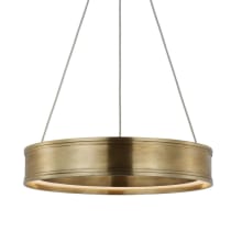 Connery 18" Wide LED Ring Chandelier