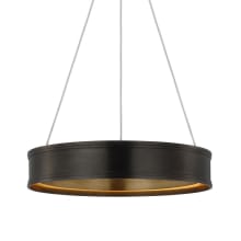 Connery 18" Wide LED Ring Chandelier