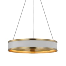 Connery 18" Wide LED Ring Chandelier