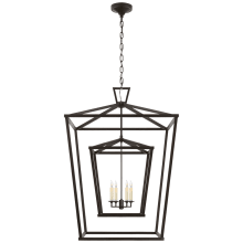 Darlana 29" Extra Large Double Cage Chandelier by E. F. Chapman