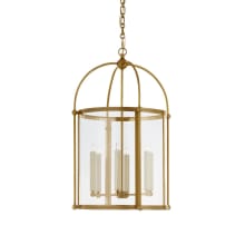 Riverside 6 Light 19" Wide Lantern Chandelier