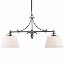 Sloane 54" Shaded Chandelier by E. F. Chapman