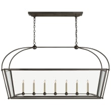 Riverside 7 Light 54" Wide Linear Chandelier