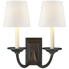 Flemish 2 Light 15" Tall Wall Sconce