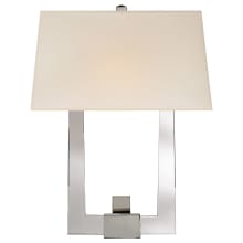 Edwin 19" High Wall Sconce with Silk Shade